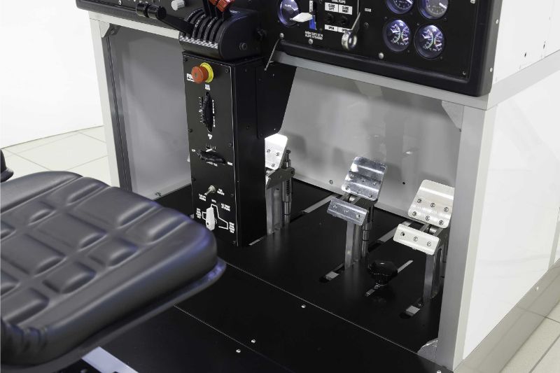 MTGS 332V55 HYBRID FSTD X-Plane 2 Seats rudder pedals 2